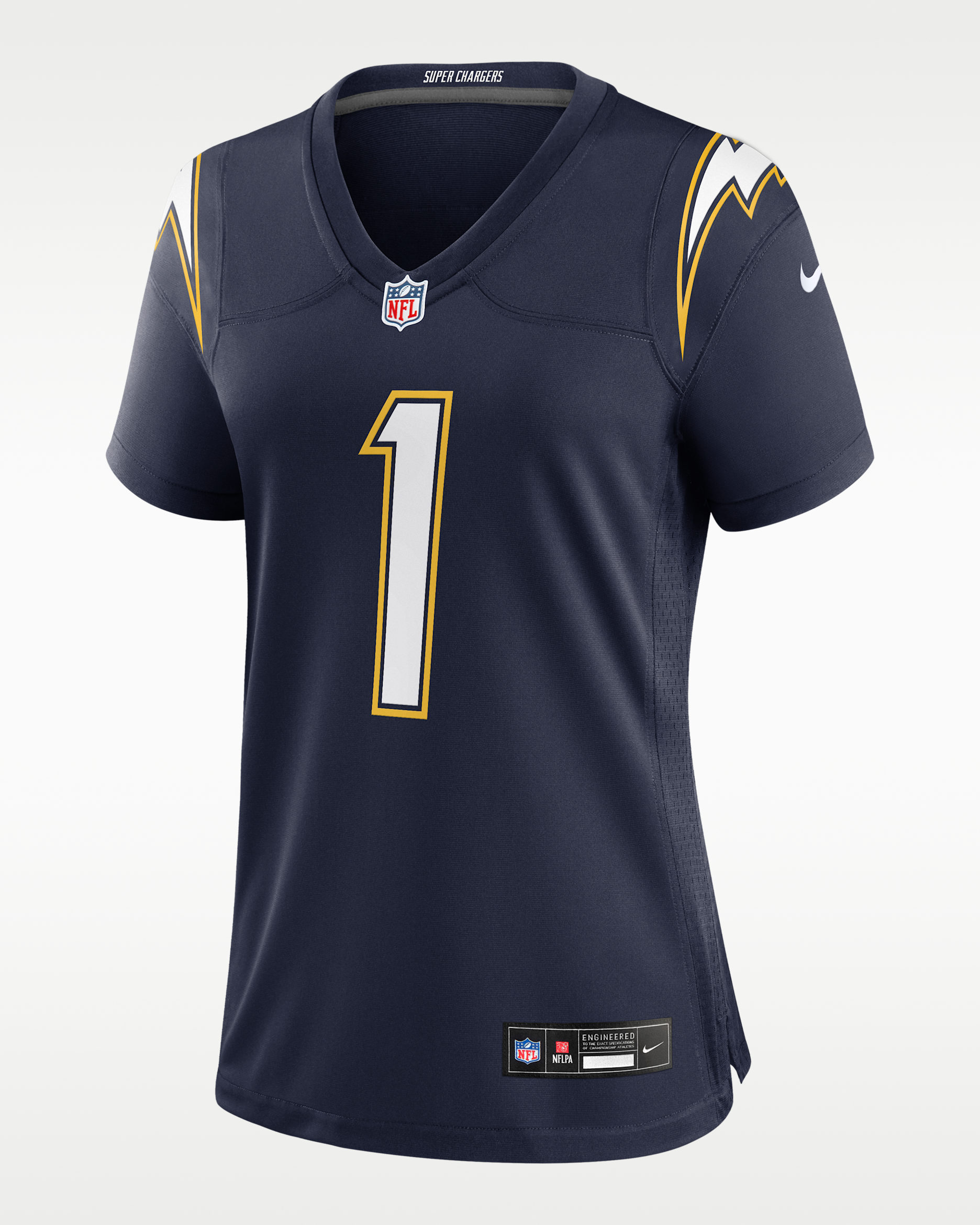 Quentin Johnston Los Angeles Chargers Women's Nike NFL Game Jersey
